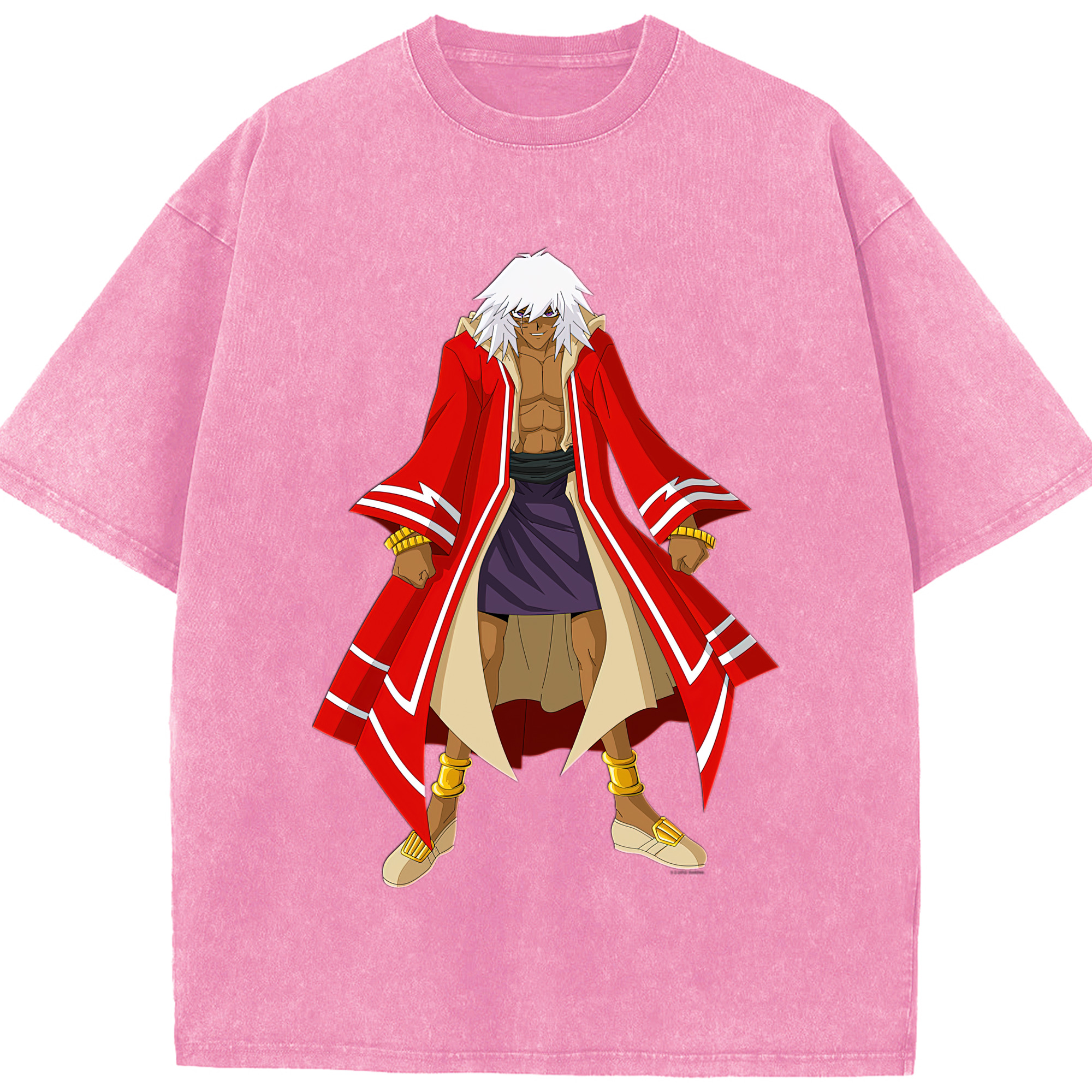 （画像用） 遊☆戯☆王 Yu-Gi-Oh! 綿100% ヴィンテージ風 半袖Tシャツ（フロントプリント）